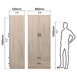 FG 2 Door Wardrobe 9