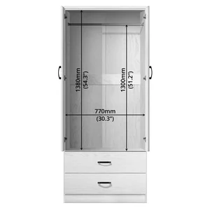 FG 2 DOOR Wardrobe 9