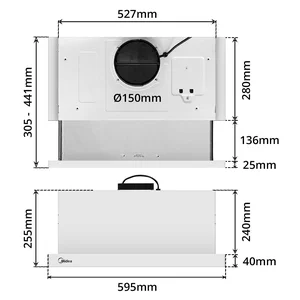 Slideout Range Hood (60cm) 9