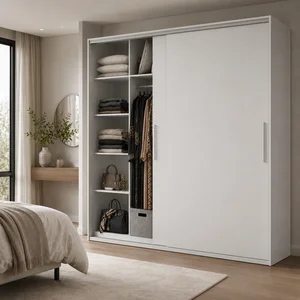 ZBOM 2 Door Sliding Wardrobe