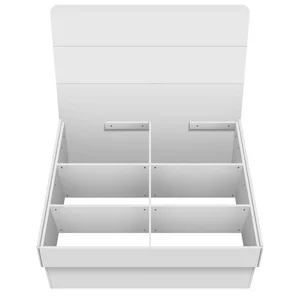 BNF Bedroom Set 2D Queen White (3 PCs) 10