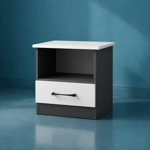 FZ Grey-white 4 Door Bedroom Set Single 5