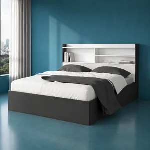 FZ Grey-white 4 Door Bedroom Set Single 6