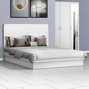 BNF Bedroom Set 2D Queen White (3 PCs) 8