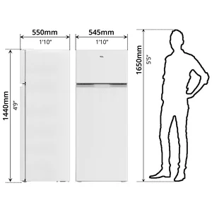 TCL Refrigerator (207L) - F210TMW 8