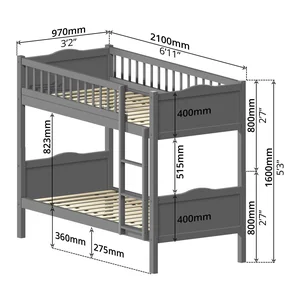 Bunk Bed (Single + Single) 9