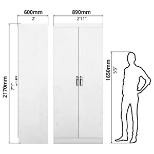 FG 2 Door Wardrobe 10
