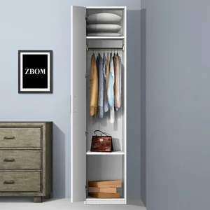 ZBOM Single Door Wardrobe (Left Modular) 1