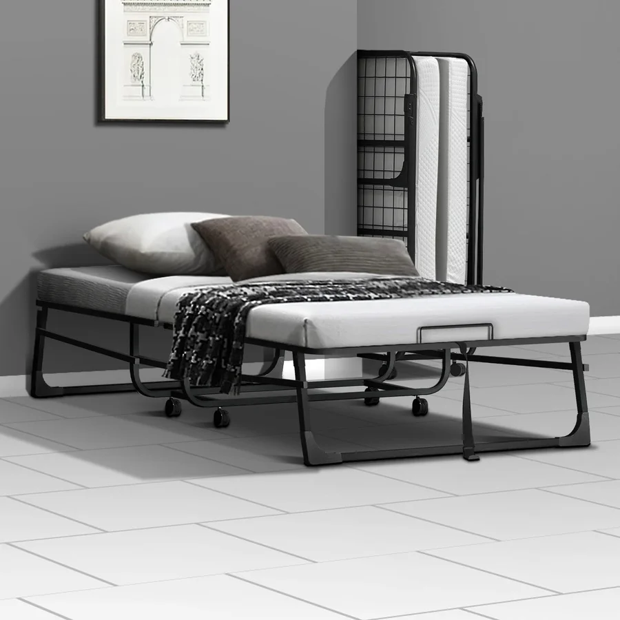 Foldable Bed with Mattress