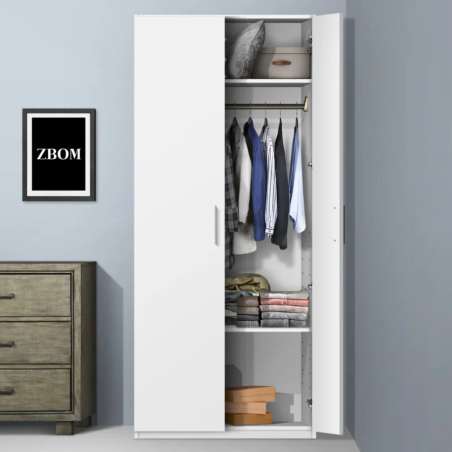 ZBOM 2 Door Wardrobe