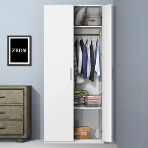 ZBOM 2 Door Wardrobe 1