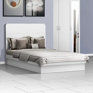 BNF Bedroom Set 3D Double White (3 PCs) 8