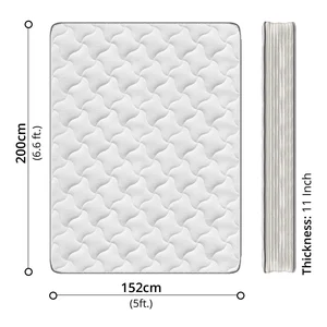 SLEEMON Hybrid Pocket Spring Mattress 11 Inch (Queen) 8