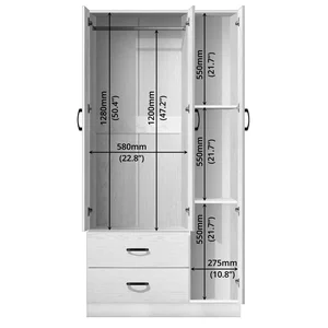 FG 3 Door Wardrobe 9